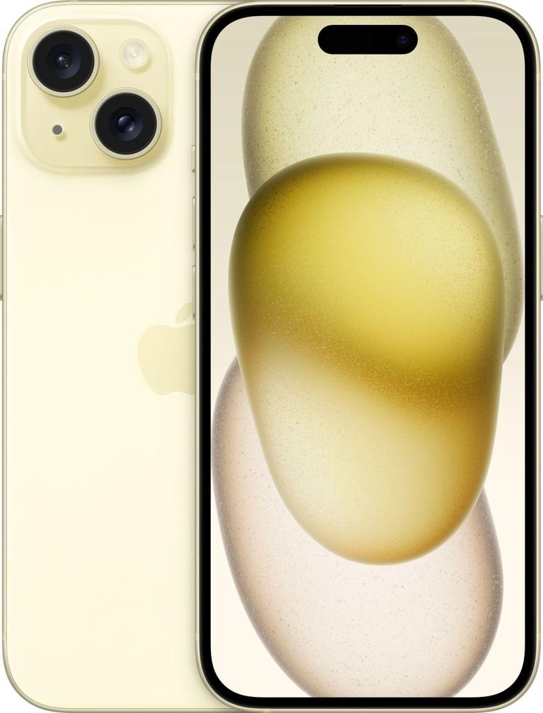 Apple iPhone 15 Plus, 128GB, Yellow