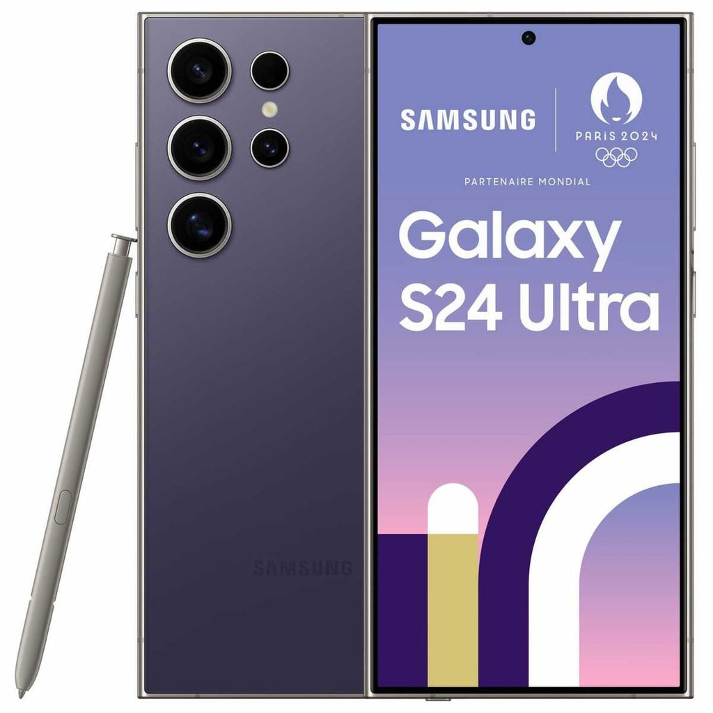 Samsung Galaxy S24 Ultra Ai, 512GB, Dual Sim, Titanium Violet
