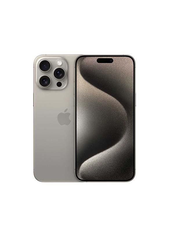 Apple iPhone 15 Pro, 256GB, Natural Titanium